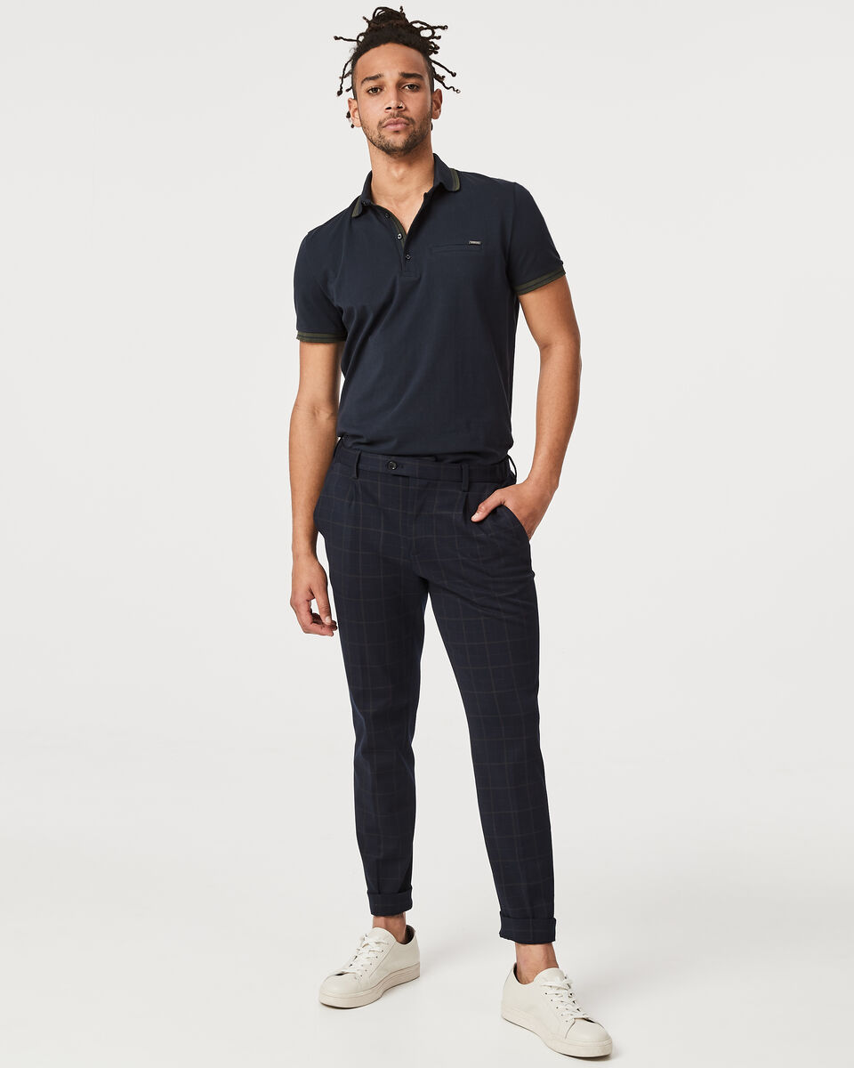 Narka Polo Shirt, Navy, hi-res